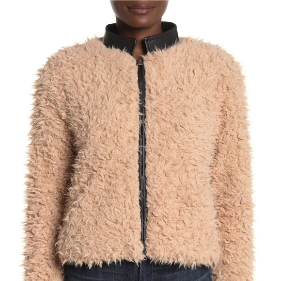 NWT: Super Soft Faux Shearling Jacket - Picture 3 of 3